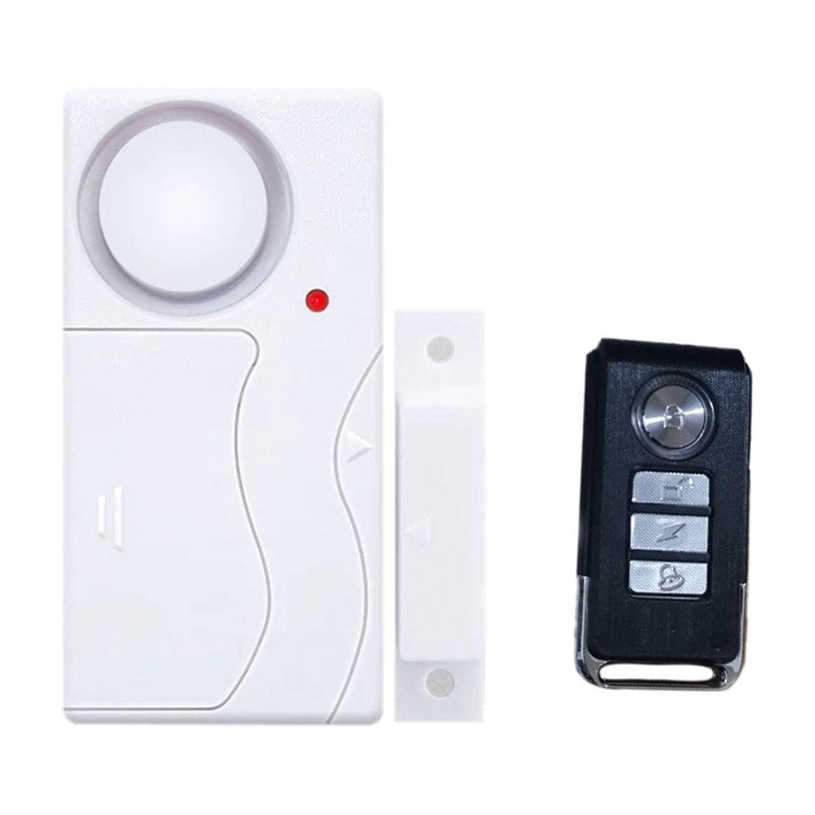 Door Alarms with Remote, Wireless Window Security Sensor, Wireless Sliding Front Door Opening Sensor Alarm with Remote, Home Intruder Alert System for Pool, House Bedroom, Apartment
