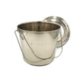 Stainless Steel Milk Pail Bucket with Lid & Handle