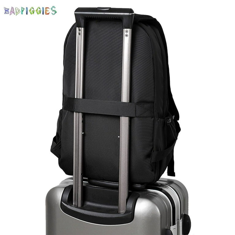 BadPiggies Travel Laptop Backpack, Durable Waterproof Business Bag College Bookbag Fits 15.6 Inch Laptop Notebook for Men Women (Gray) BadPiggies Travel Laptop Backpack, Durable Waterproof Business Bag College Bookbag Fits 15.6 Inch Laptop Notebook for Men Women (Gray)