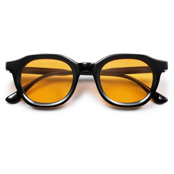 Gafas de Sol Retro Redondas VANLINKER VL9829 46 mm UV400 Naranja