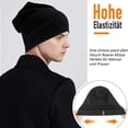 thumbnail image 4 of Gorro holgado para hombre y mujer, gorro de algodón fino y suave, gorro largo ligero y transpirable, gorro de quimioterapia de jersey, gorro elástico para correr para todas las estaciones, 4 of 4