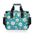 thumbnail image 7 of FORMRS Insulated Cooler Bag 24 Cans Capacity Soft Leakproof Lunch Box with Side Pockets, Small Daisy, 7 of 7
