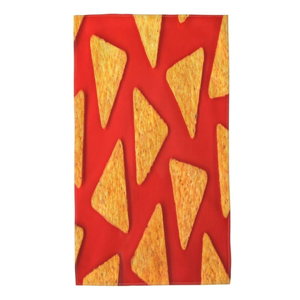 Balery Tortilla chips Toalla de Microfibra Premium con Estampado – 27.5x16 pulgadas, Alta Absorción, Suave y Aterciopelada, Secado Rápido