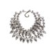 thumbnail image 1 of Collar geométrico para mujer, cadenas de clavícula, decoración de diamantes de imitación de múltiples capas, joyería ajustable, joyería de Ropa, zapatos y accesorios Miscelánea Blanco Minnieouse AP014485-03, 1 of 6