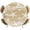 Beige, variant on Light Brown Coastal Starfish Round Tablecloth 36-44 Inch Round Fitted Table Cloth with Elastic Edge, Nautical Summer Beach Ocean Waterproof Table Cover Protector for Outdoor Picnic Party Dining