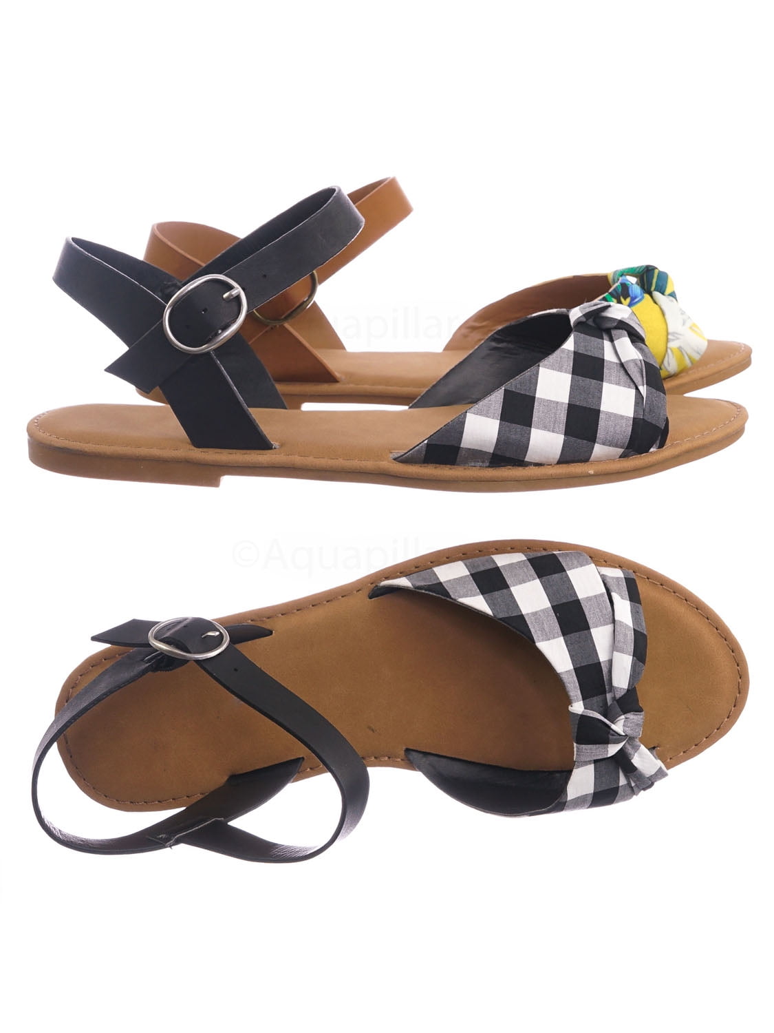 bamboo ankle strap flats