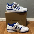 thumbnail image 4 of Ad-id-as Originals Forum Low Top Blue White Sneakers Men's Size 12 FY7756 ??, 4 of 6