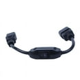 thumbnail image 4 of 4X Special PDU UPS Power Cord Cable, IEC 320 C14 to C13 with on/Off Switch 30cm Black, 4 of 8