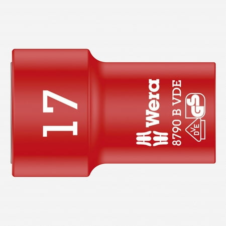 

Wera 004961 17 x 3/8 VDE Socket