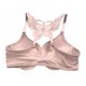 thumbnail image 2 of Sujetador push-up con aros y encaje con perlas y espalda nadadora con cierre frontal para mujer, tallas 34B, 36B y 38B, 2 of 4