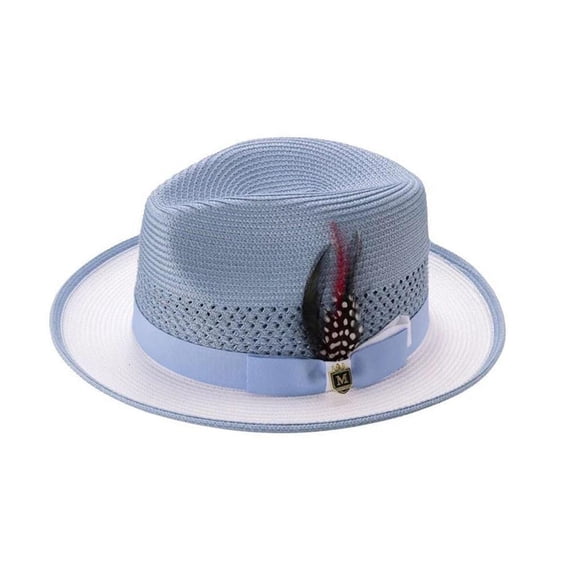 Weflink Elegant Jazz Hat Straw Fedoras Hat Breathable Design Party Daily Wear Ready