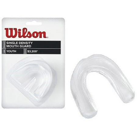 Wilson Mouth Guard, Clear, No Strap, Adult & Youth Size