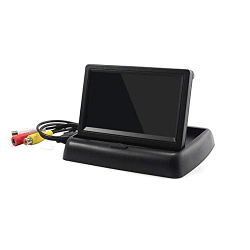 4.3" Coche Auto Plegable Monitor Pantalla LCD Dash Stand 3M Pegatina 1