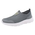 thumbnail image 2 of AUDeals Men's Slip On Sneakers, Lightweight Mesh Walking Shoes with Non Slip Comfort for Summer Fall and Travel, 2 of 7