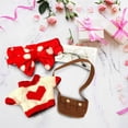 thumbnail image 4 of Xihbxyly Las Mejores Ofertas de Hoy Ropa Lalafanfan, Conjunto de Ropa de Vestir para Juguetes de 30 Cm con Gafas, Gorra, Suéter, Falda, Mochila, Juguetes para Niños y Niñas, 4 of 5