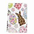 thumbnail image 2 of Easter Kitchen Towels Set of 1, Spring Leopard Prints Bunny Colorful Eggs Flower Absorbent Dish Towels for Kitchen, Microfiber Hand Towel, Quick Drying Tea Towel for Cleaning Decorative Dishcloths, 2 of 7