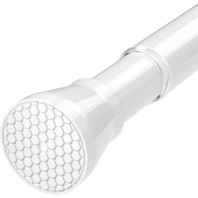 Tringle de Rideau de Douche à Tringle de Rideau de Douche Sans Perçage Tringle de Rideau à Tension Réglable pour Fenêtres Tringle à Rideau à Ressort à Pression pour Entrée Cuisine