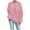 Womens Pullover Pink, variant on Womens Off Shoulder Tops, Hoodies for Women Fall Fashion Loose Fit Solid Color Drawstring Long Sleeve Pullover