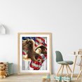 thumbnail image 4 of Cuadros Decorativos 5D Full Round Drill Diamond Painting USA Eagle Kits Picture Rhinestones Craft Ehuebsd Nuevos Originales, 4 of 9