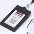 thumbnail image 3 of CHOKBadge Holder Handy Lanyard Design Lanyard with Id Holder Button Closure Multi-Purpose Card Storage Id Badge Holder Pink, 3 of 3