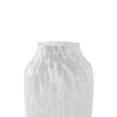 thumbnail image 4 of Home Decor Collection 13'' Tall White Painted Glass Bouquet Vase, 4 of 5
