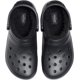 thumbnail image 5 of Zuecos Crocs Classic forrados con peluche, negros, talla 9W/7M US, 5 of 6