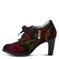 thumbnail image 2 of L`Artiste Pritz Women's Heeled Shootie with Feminine Lace Detailing and Edgy Studded Accents, 2 of 8