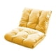 thumbnail image 1 of Sofá cama plegable, silla acolchada individual para muebles de oficina y viajes Amarillo, 1 of 9