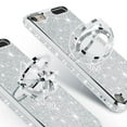 thumbnail image 4 of New Apple iPod Touch 5/6th/7th Generation Case Glitter Bling Ring Stand for Girl Women - Silver, 4 of 6