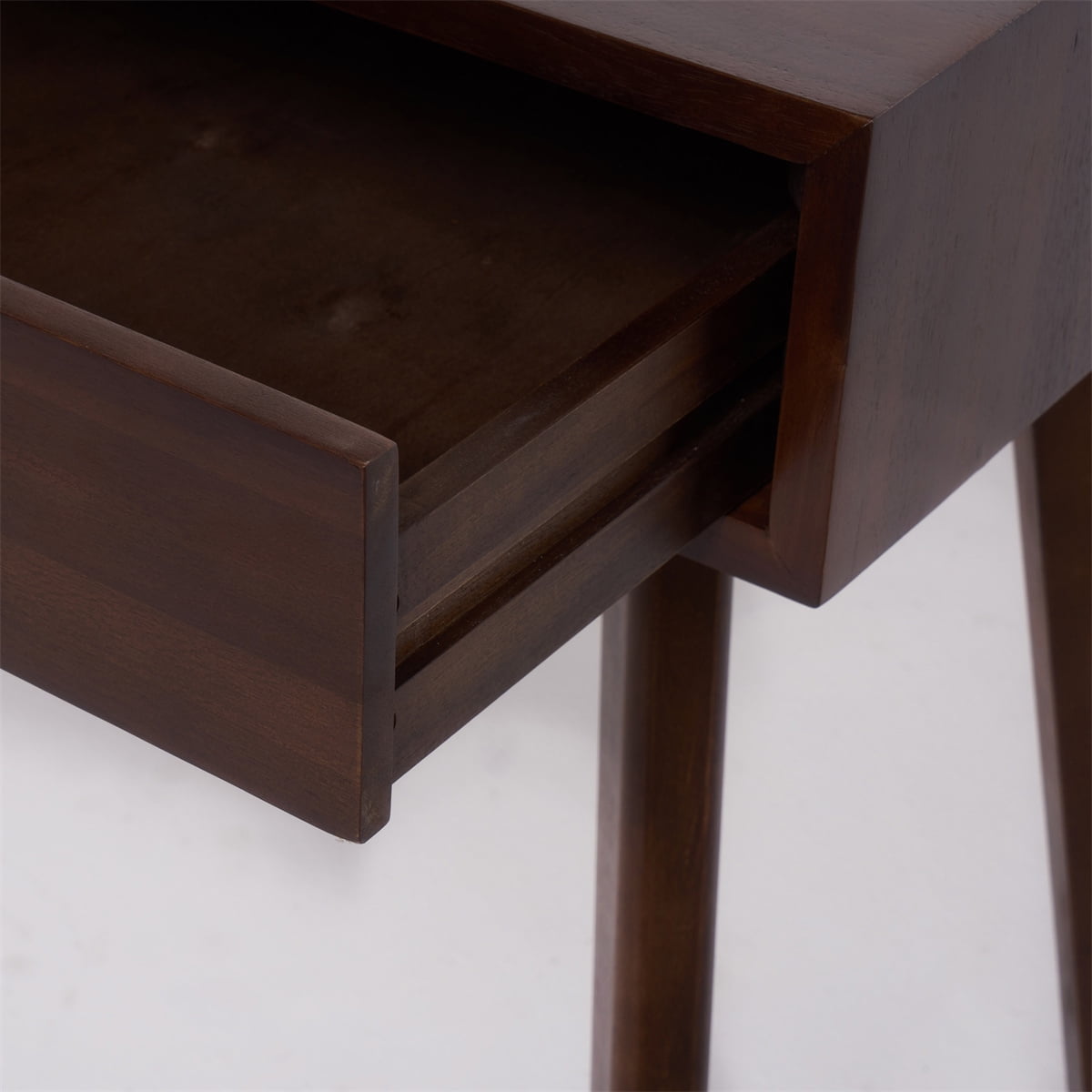 Kepooman Home Office Computer Desk, Study Writing Desk with 2 Drawers, Industrial Morden Laptop Table, Walnut Kepooman Home Office Computer Desk, Study Writing Desk with 2 Drawers, Industrial Morden Laptop Table, Walnut