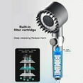 thumbnail image 2 of New Pressurized Shower Water Saving Shower High Pressure with Filter 4 Modes Adjustable Showerhead  Bathroom Massage Shower Head (Shower Head), 2 of 7