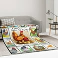 thumbnail image 4 of Cute Chicken Blanket, Soft Fuzzy Flannel Plush Chicken Gifts Throw Blanket for Couch Sofa Bed Chicken Decor, Funny Colorful Rooster Blankets for Baby Kids All Season 60"x50", 4 of 6