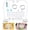 Large, variant on Balloon Arch Kit with 2 Water-Fillable Bases, Adjustable Large 2.5x2.5m or Small 1.5x2.5m Plastic Stand for Birthday Wedding Graduation Party Decorations – White