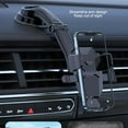 thumbnail image 3 of facefd Sucker Voiture Téléphone Support Vent 360° Rotation Support de Navigation Véhicule Multifonctions Réglable Téléphone Intelligent Noir Chute d'Eau Ventouse, 3 of 9
