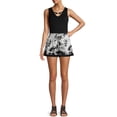thumbnail image 2 of No Boundaries Juniors Double V-Neck Tank Top, 2 of 6
