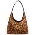 thumbnail image 1 of Hobo Bag Tote Underarm Mujer Gamuza PU Cuero S Bolsos Gran Capacidad, 1 of 9