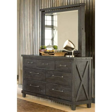 Modus Yosemite Solid Wood Dresser With Optional Mirror Cafe Modus Yosemite Solid Wood Dresser With Optional Mirror Cafe