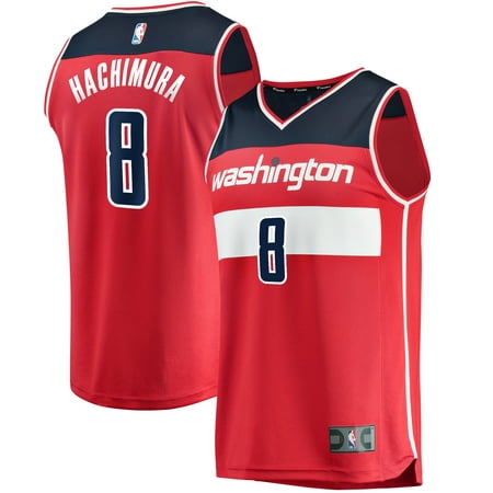Rui Hachimura Washington Wizards Fanatics Branded 2019 NBA Draft First Round Pick Fast Break Replica Jersey Red -