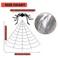thumbnail image 1 of Halloween- Ensemble de Décor Effrayant Est Livré avec une Fausse Araignée pour l'Extérieur, Intérieur, 1 of 1