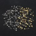 thumbnail image 3 of 500 piezas de imperdibles/alfileres de bombilla/alfileres de calabaza grandes y pequeños, 19 mm, 22 mm, 28 mm, 32 mm, 36 mm, 45 mm, 50 mm para coser en casa, oficina (dorado, plateado, negro, multicol, 3 of 4
