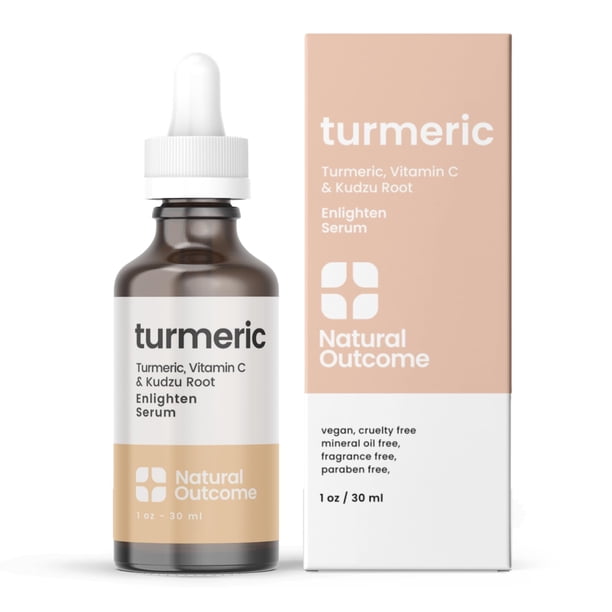 Sérum facial Natural Outcome Turmeric con vitamina C 30 ml