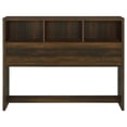 thumbnail image 3 of Westpark 49-inch Queen Bookcase Headboard Dark Pine, 3 of 8