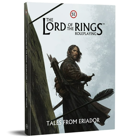 The Lord of The Rings Roleplaying 5E: Tales from Eriador Adventure Module | Hardback RPG Book | LOTR Board Game | By Free League Publishing