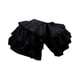 thumbnail image 2 of Falda interior de crinolina de doble cara para mujer, accesorios multicapa con decoración y volantes Negro, 2 of 9