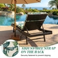 thumbnail image 4 of JOVELL Outdoor Chaise Lounge Cushions 2 Pack, 76×23×3 Inch Water-Resistant Patio Furniture Cushion, Thick High-Density Foam Cushions for Pool & Lawn, Hawaii, 4 of 7