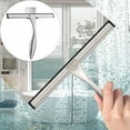 Duklien Clearance All Purpose Stainless Shower Squeegee for Shower
