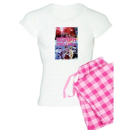 

CafePress - Power Rangers Morph And Chill - Women s Light Pajamas