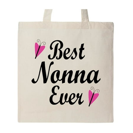 Best Nonna Ever Tote Bag Natural One Size (Best Natural Breasts Ever)