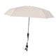 thumbnail image 5 of Sombrilla para silla de playa, sombrilla para cochecito de bebé de 38 ", protección solar plegable con abrazadera ajustable, sombrilla para cochecito beige Sunnimix sombrilla de cochecito, 5 of 8