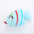 thumbnail image 3 of 2 Pcs Jouet Poisson Chat Interactif Drôle Jouet en Peluche pour Animal de Compagnie Herbe à Chat Toy Cat Jouet à Mordre, 3 of 10